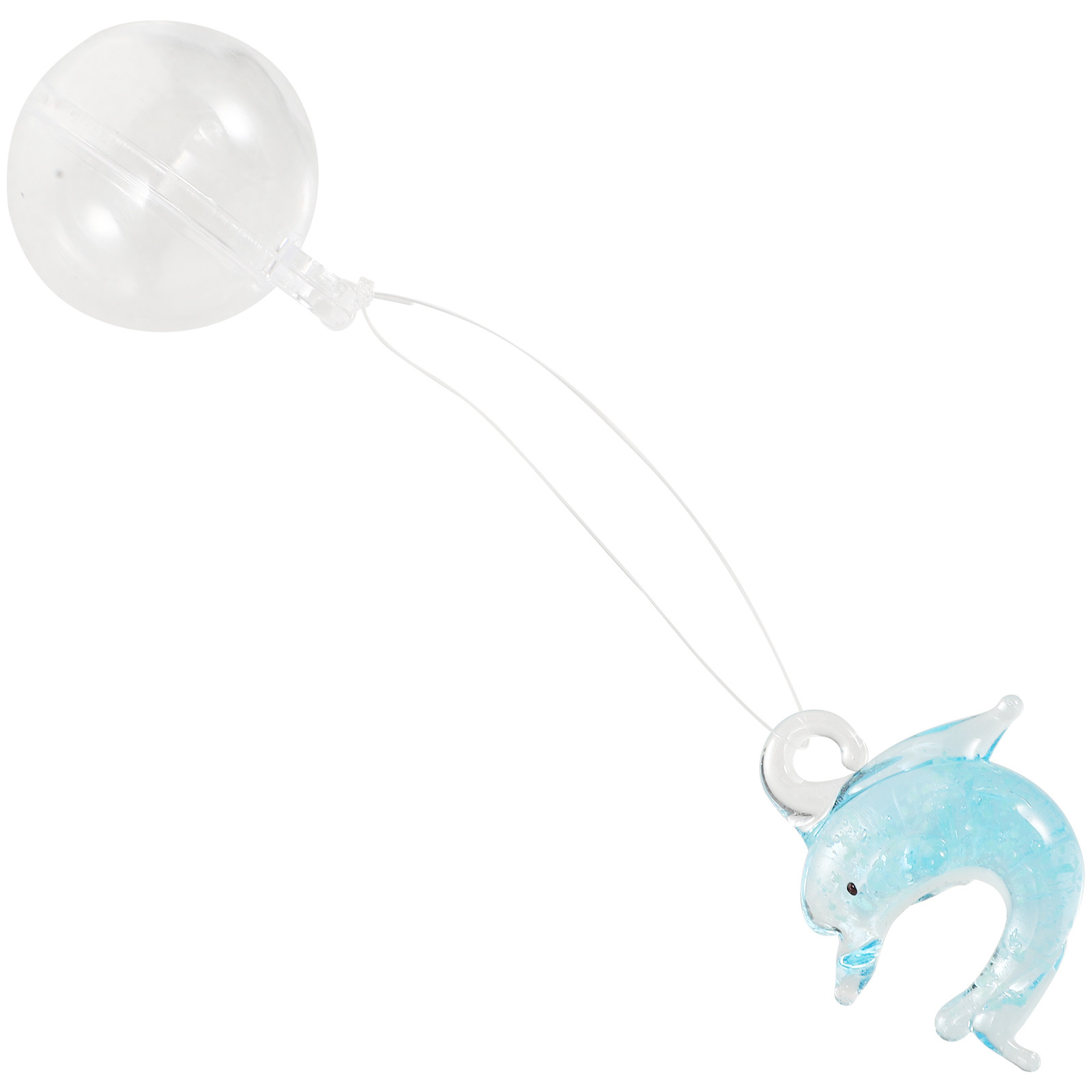 Aquarium Fish Dolphin - Glass Dolphin Aquarium Ornament Floating Decor