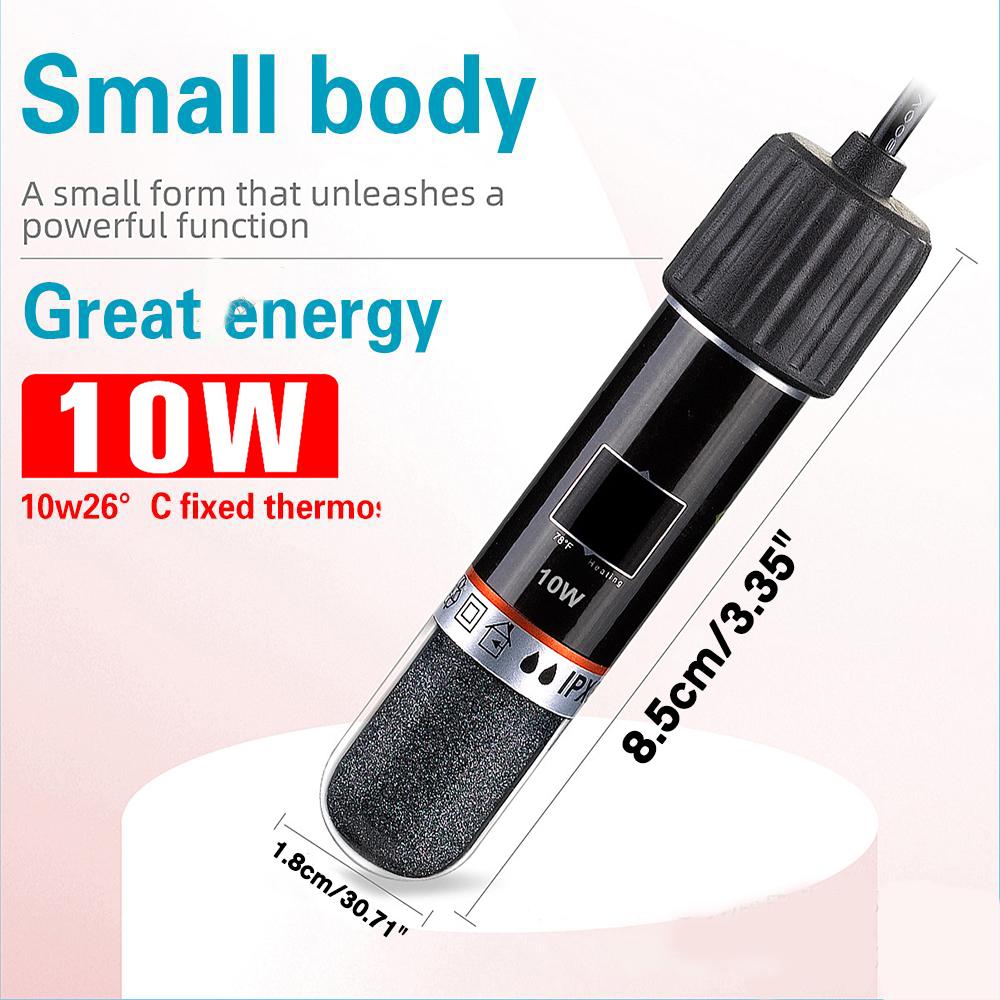Aquarium Heater Submersible - USB Mini Aquarium Heating Rod For