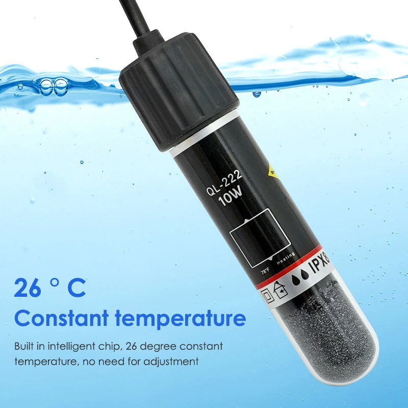 Aquarium Heater Submersible - USB Mini Aquarium heating rod for