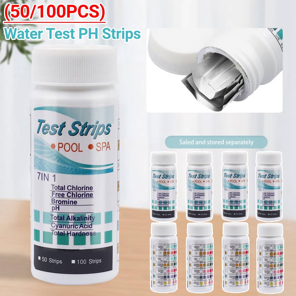 50/100PCS Water Test PH Strips - огляд і ціна Aquarium Fish Accessories