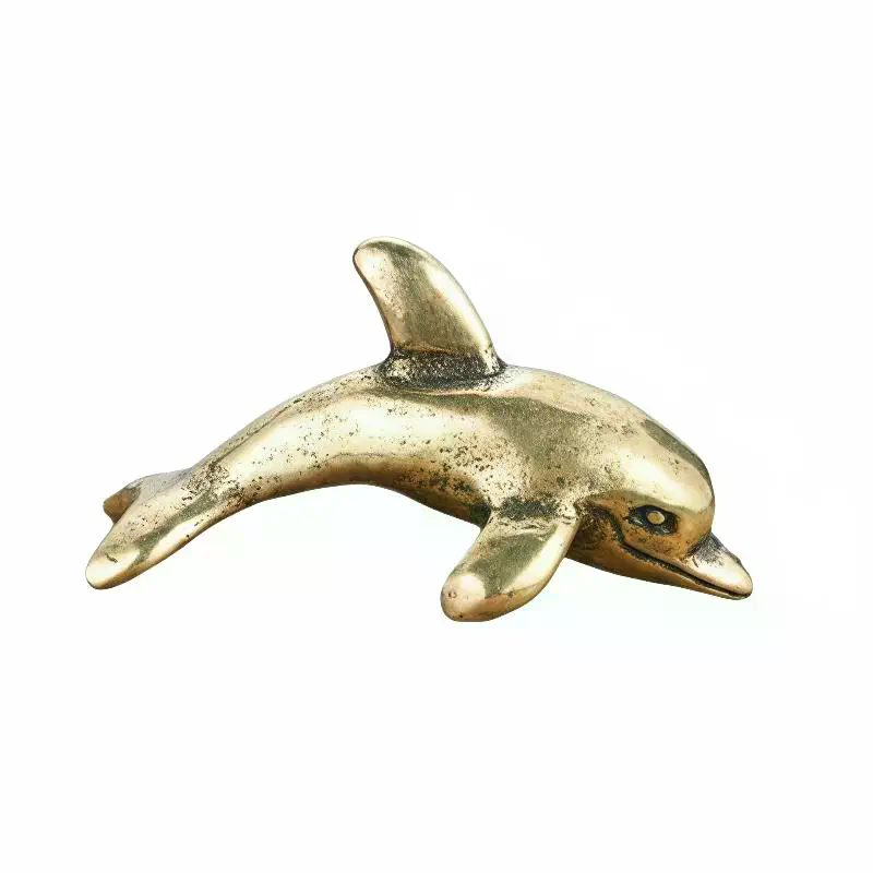 Brass Dolphin Figurine Vintage - огляд і ціна Aquarium Fish Dolphin
