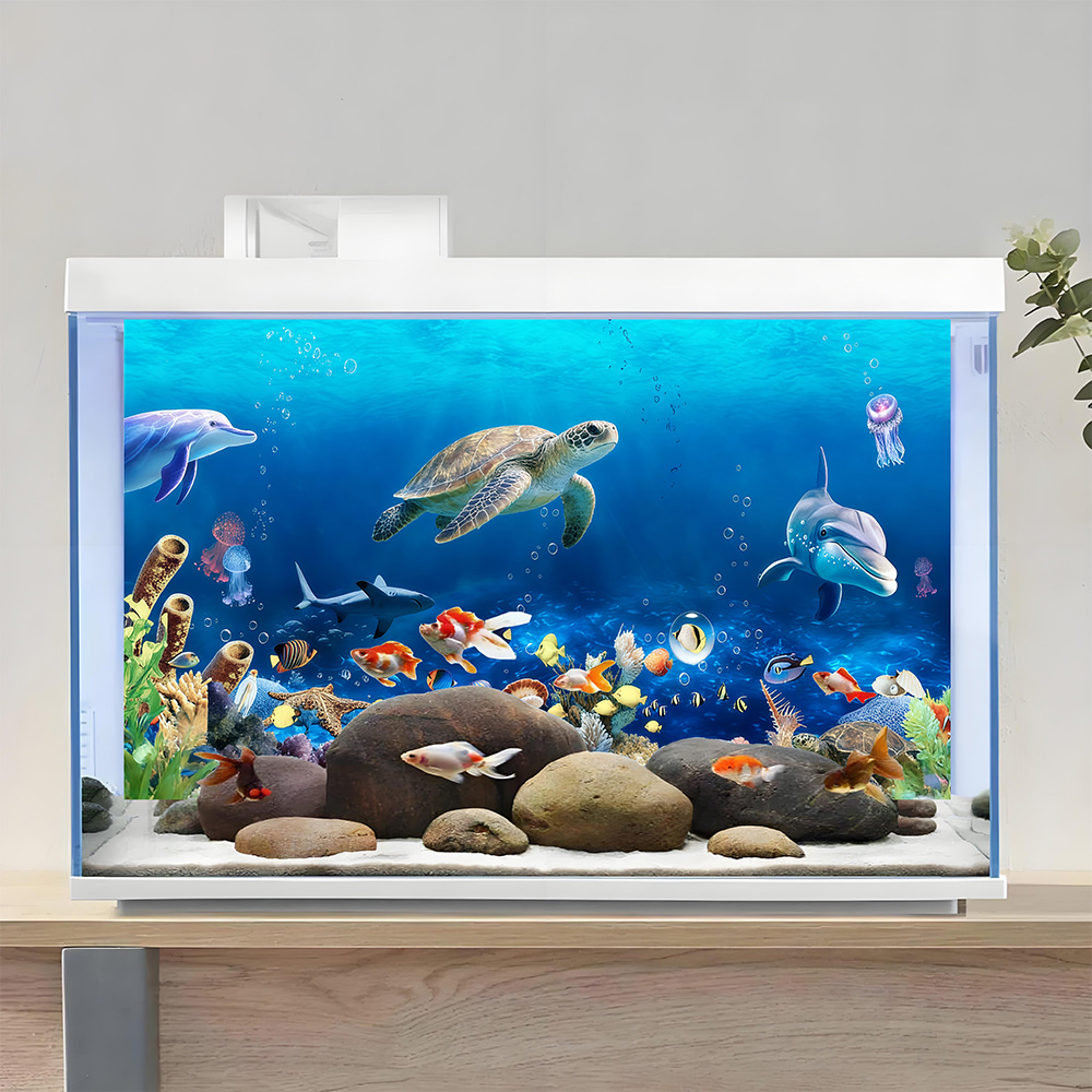 Aquarium Background, Backgroun - огляд і ціна Aquarium Fish Dolphin