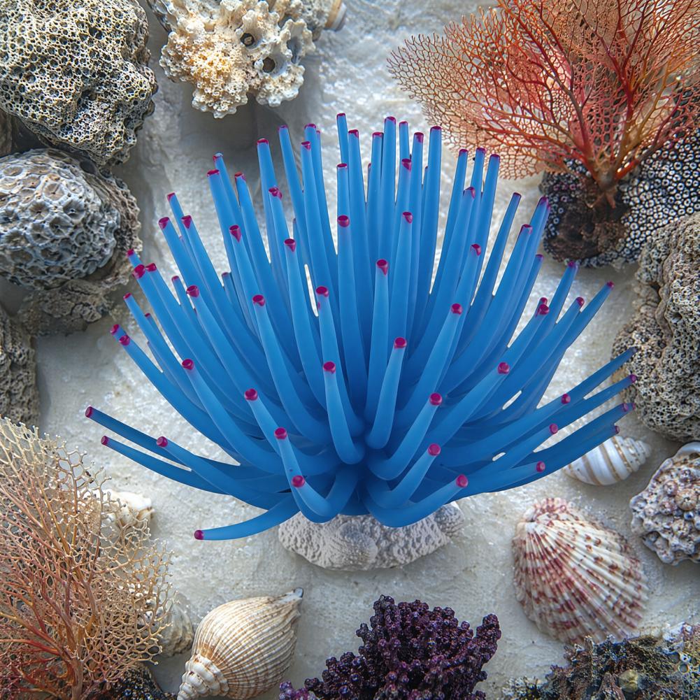 Fish Tank Ornament Silicone Se - огляд і ціна Aquarium Fish Accessories