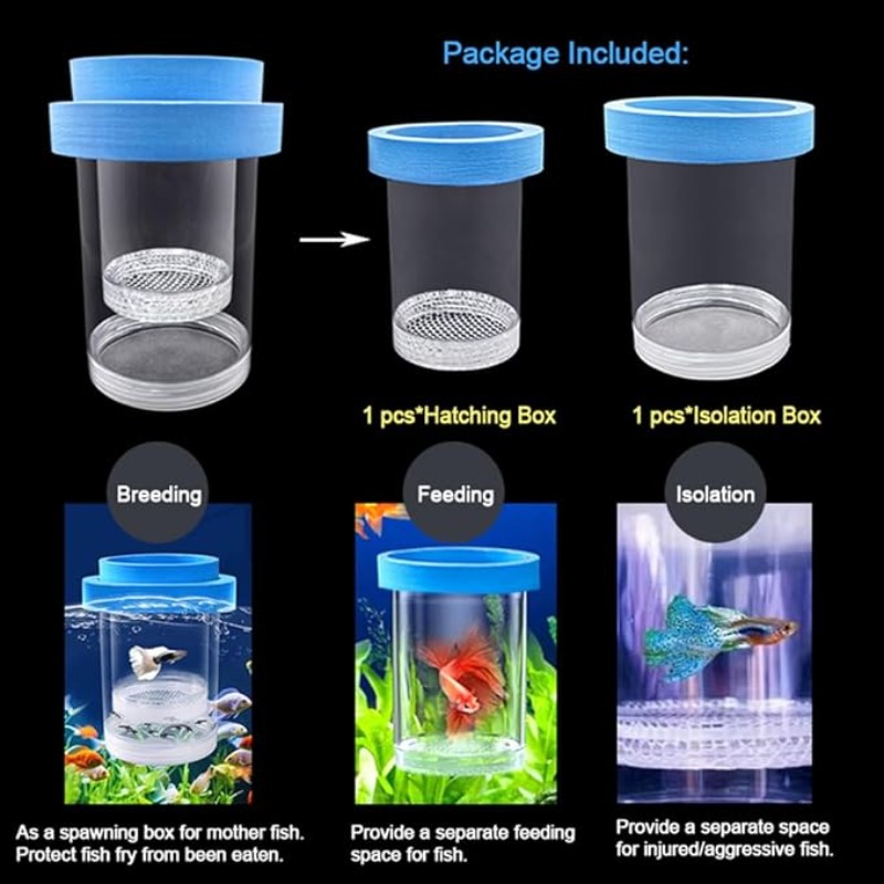 Floating Fish Breeding Isolati - огляд і ціна Aquarium Fish Accessories