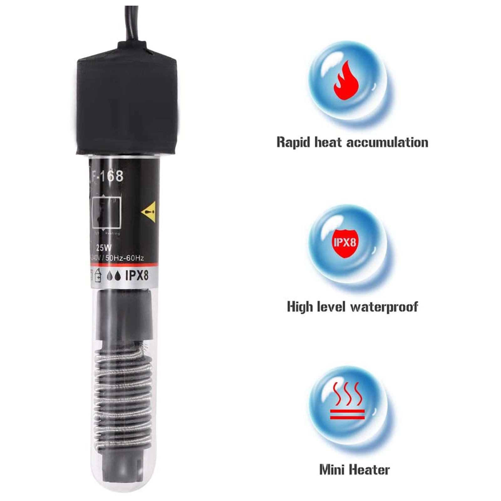 Constant Temp Heating Rod 26 D - огляд і ціна Aquarium Fish And Supplies