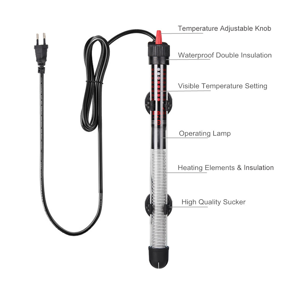 300W Auto Aquarium Heat Rod Ad - огляд і ціна Aquarium Heater Submersible