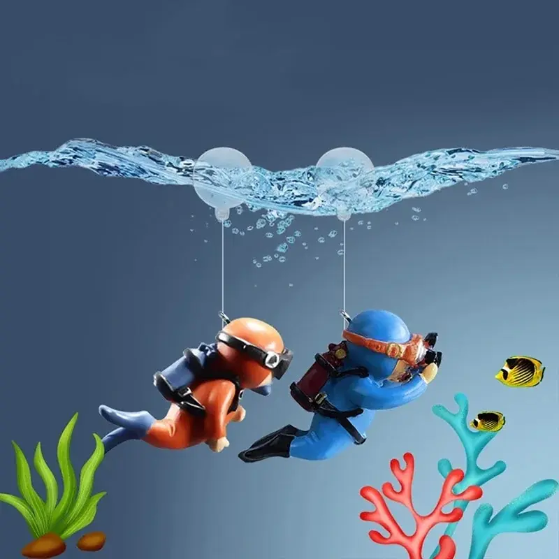 Fish Tank Diver Ornaments Land - огляд і ціна Aquarium Fish Popular