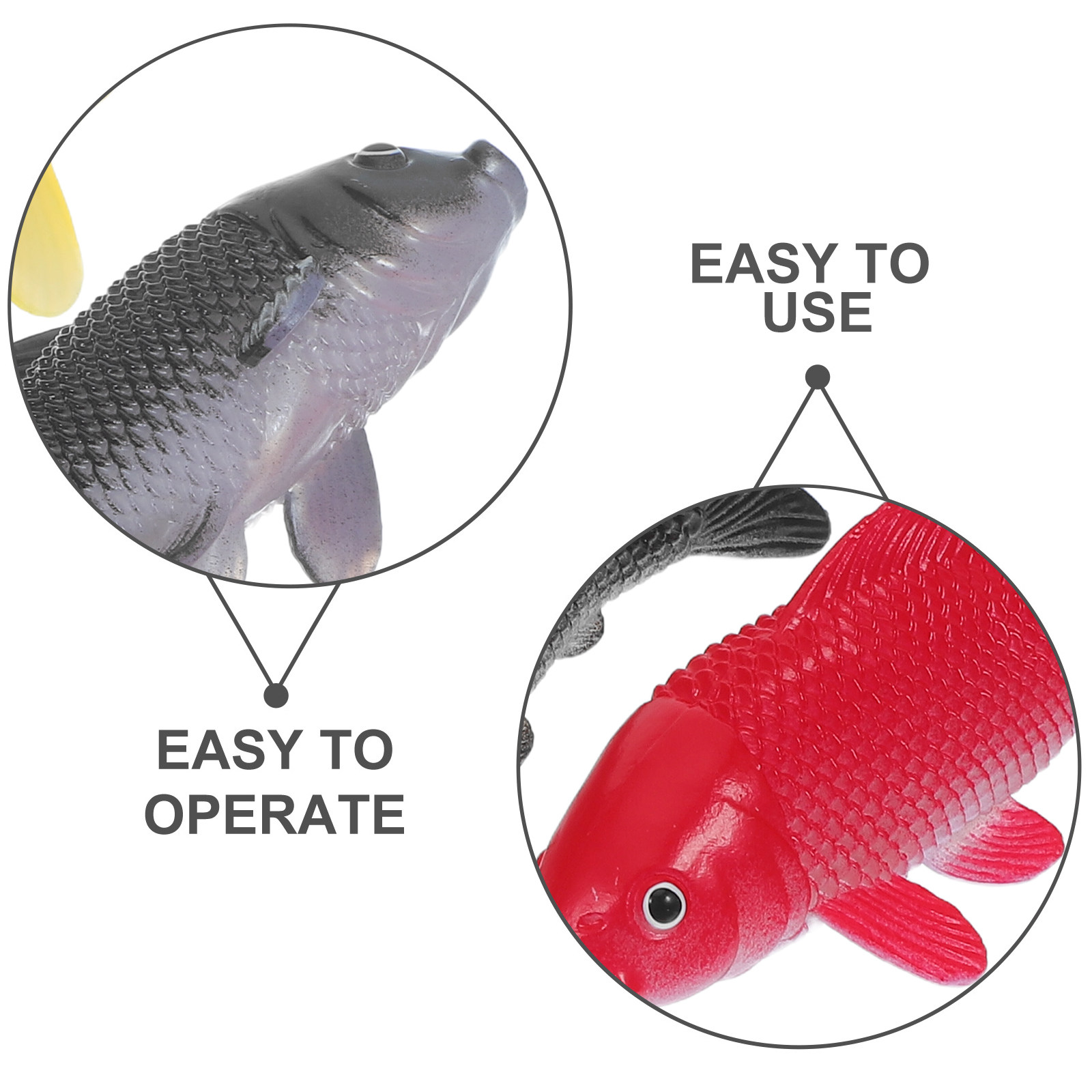 3pcs Fish Crafts Toys Realisti - огляд і ціна Aquarium Fish Artificial