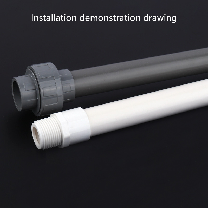 1pcs PVC Pipe Length 50cm Agri - огляд і ціна Aquarium Fish And Supplies