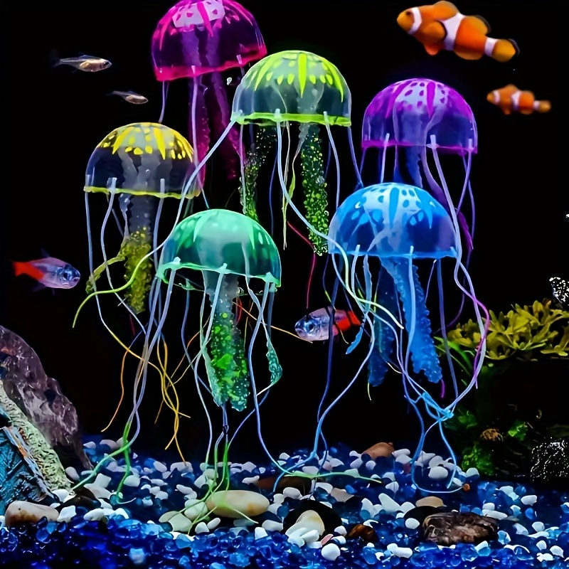 Luminous Simulation Jellyfish  - огляд і ціна Aquarium Fish Artificial