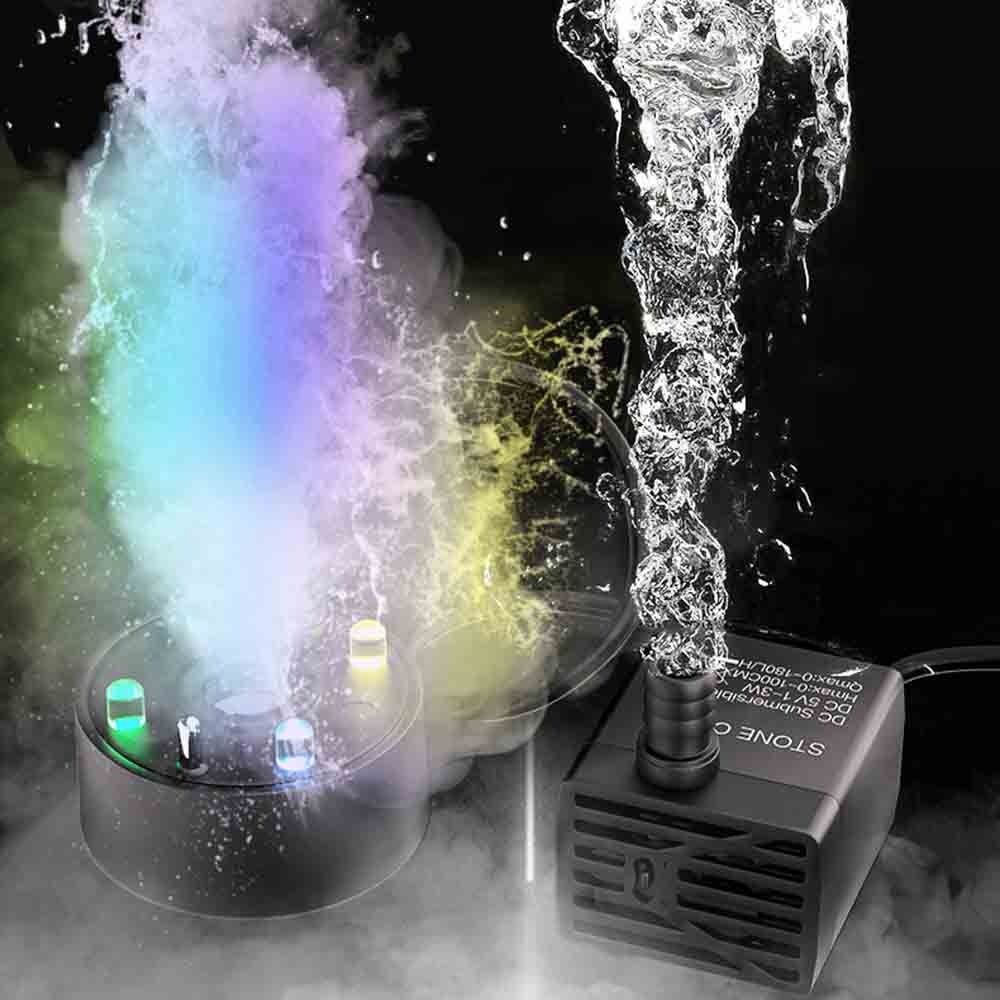 2-IN-1 Mist Maker Colorful LED - огляд і ціна Aquarium Fish Accessories