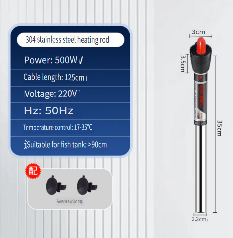 Xilong Stainless Steel Aquariu - огляд і ціна Aquarium Heater Submersible