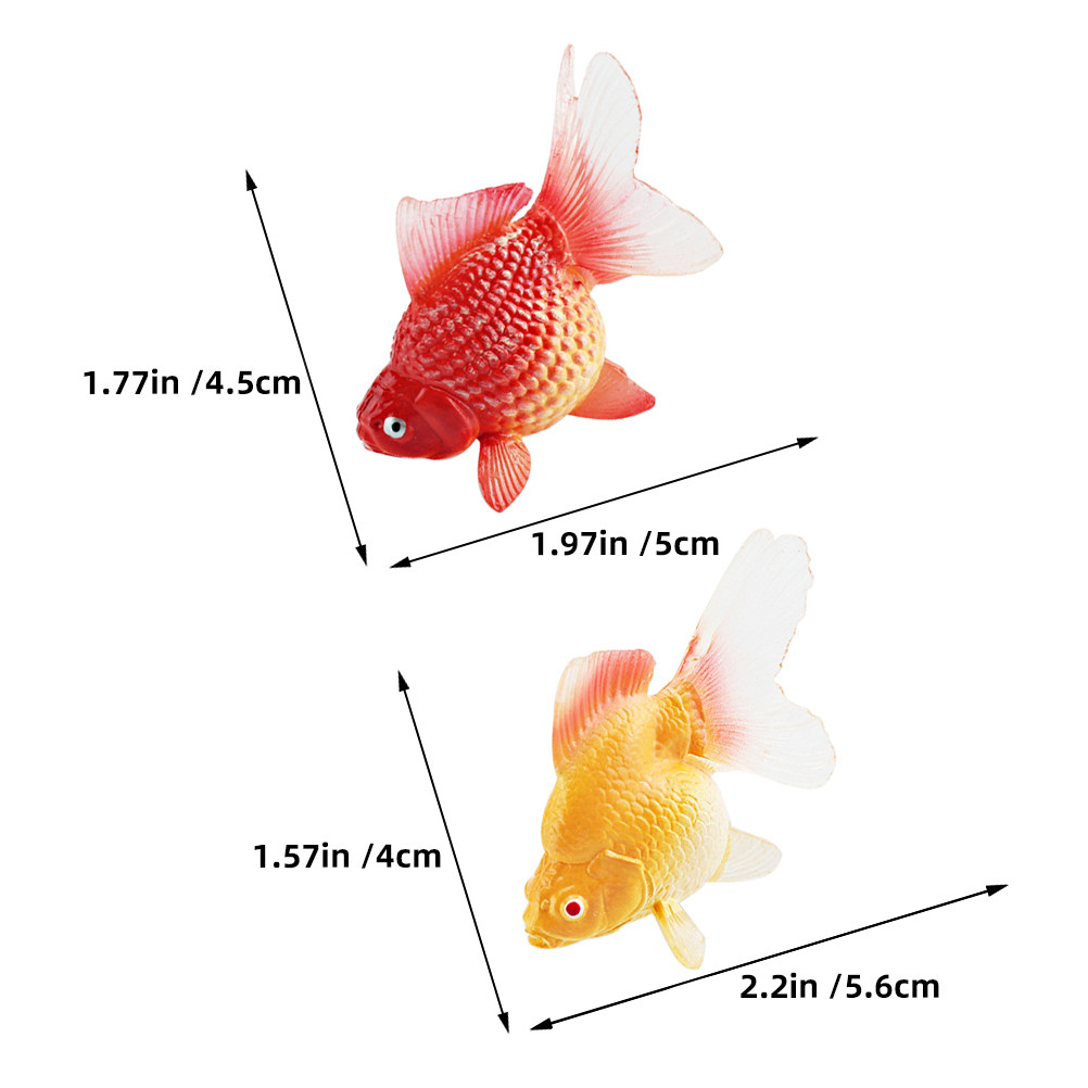 3Pcs Realistic Floating Koi Fi - огляд і ціна Aquarium Fish Artificial