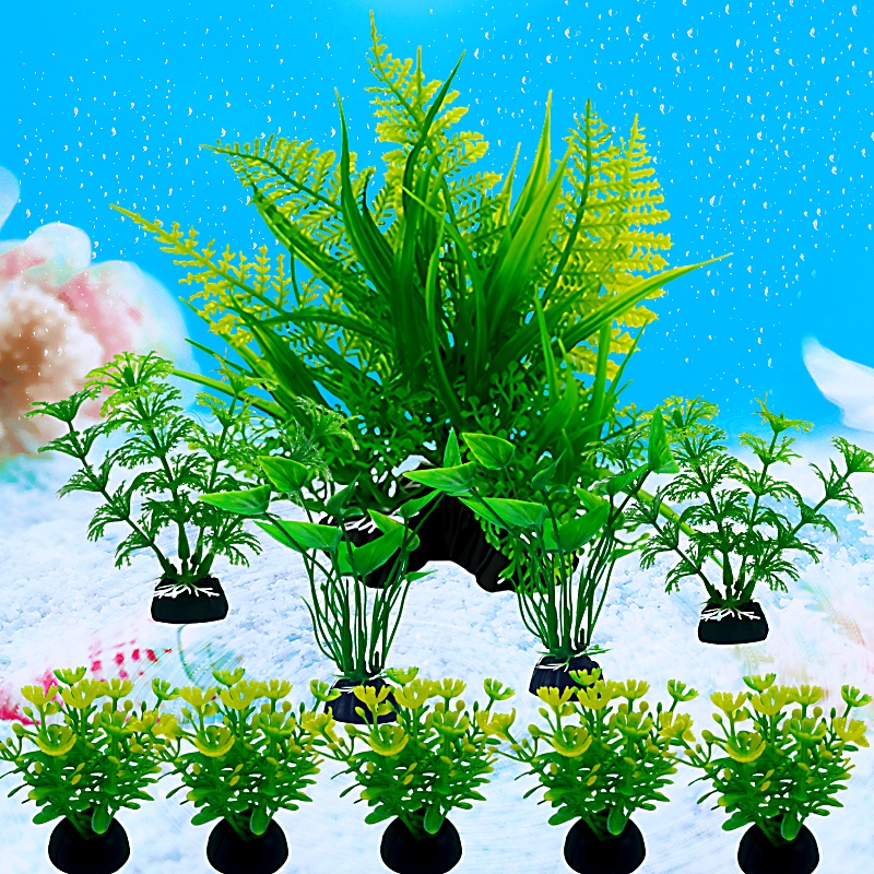 10PC Fish Tank DIY Artificial  - огляд і ціна Aquarium Fish Artificial
