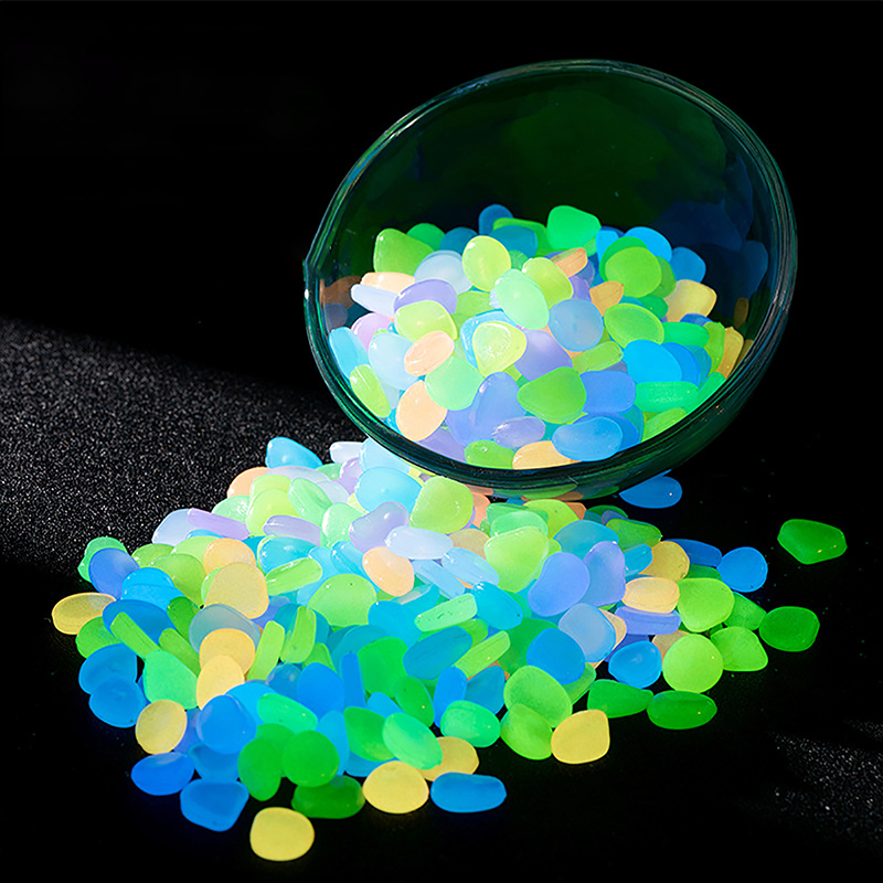 ● 100pcs Garden Decor Luminous - огляд і ціна Aquarium Fish Accessories
