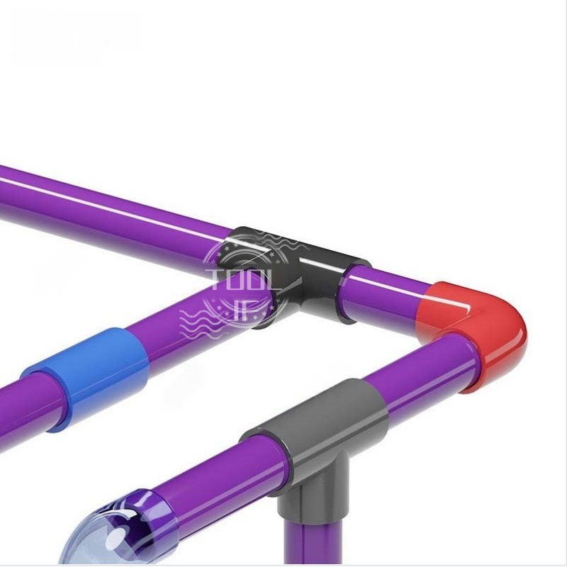 Purple PVC Pipe OD20/25/32/40/ - огляд і ціна Aquarium Fish And Supplies